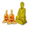 Βουδιστικός διαλογισμός.