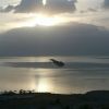 H Νεκρά θάλασσα βρίσκεται στα σύνορα Ιορδανίας και Ισραήλ.