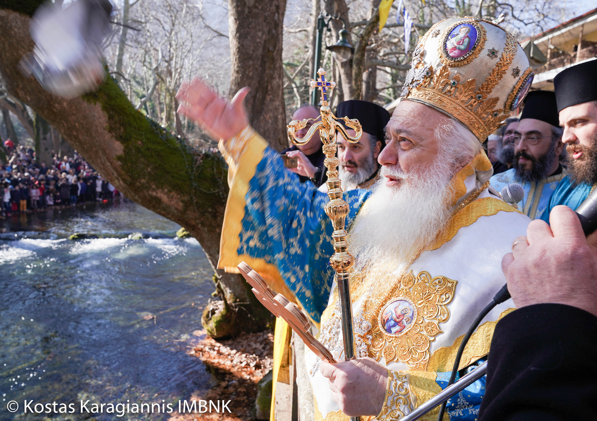 Καθαγιασμός των υδάτων.
