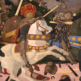 Η μάχη του Σαν Ρομάνο 1435–1455, λεπτομέρεια