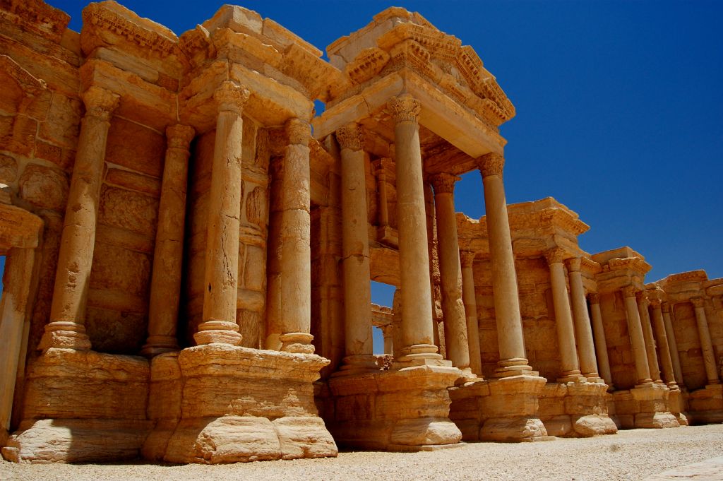 Συρία: Αρχαίο θέατρο στην Παλμύρα