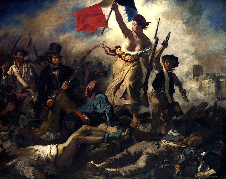 Delacroix, La liberte guidant le peuple