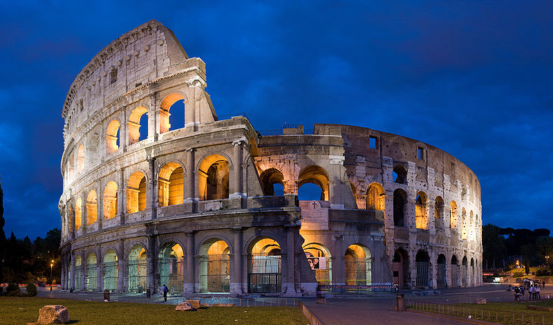 ΙΤΑΛΙΑ: Η ρωμαϊκή αρένα του Κολοσσαίου στη Ρώμη