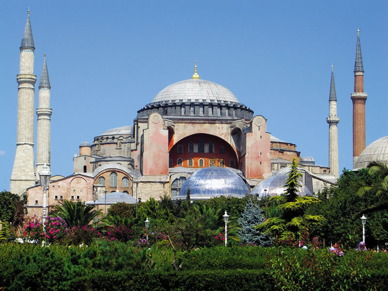 ΤΟΥΡΚΙΑ: Ο ναός της Αγίας Σοφίας στην Κωνσταντινούπολη.