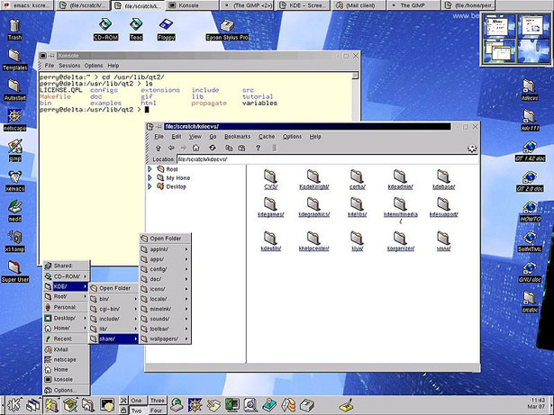 KDE 1.0 (1998)