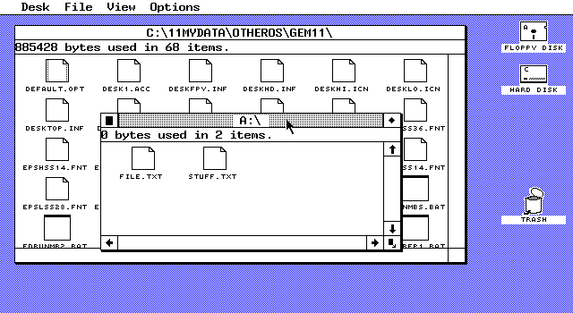 GEM - Graphical Environment Manager (1985)