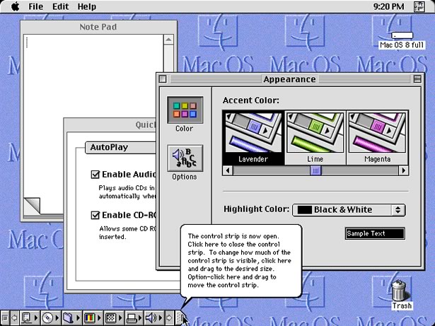 Mac OS System 8 (1997)