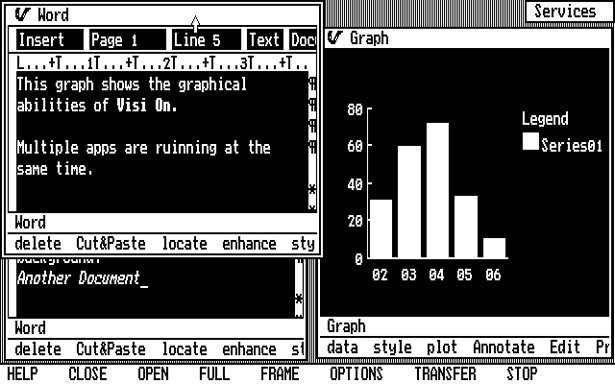 VisiCorp Visi On (1984) - The first desktop GUI developed for the IBM PC