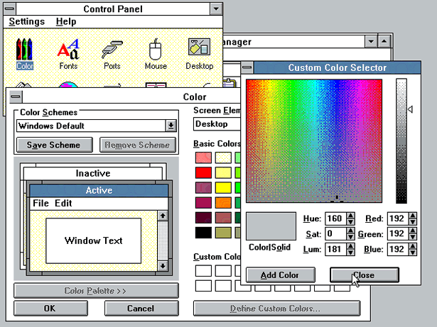 Windows 3.0 (1990)