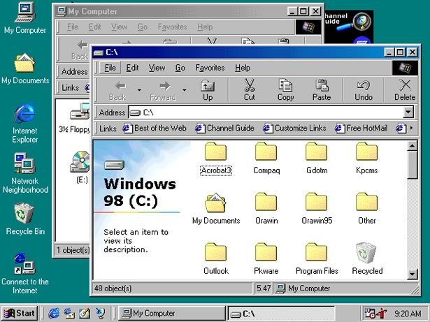 Windows 98 (1998)