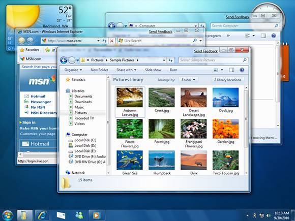 Windows 7 (Οκτώβριος 2009)